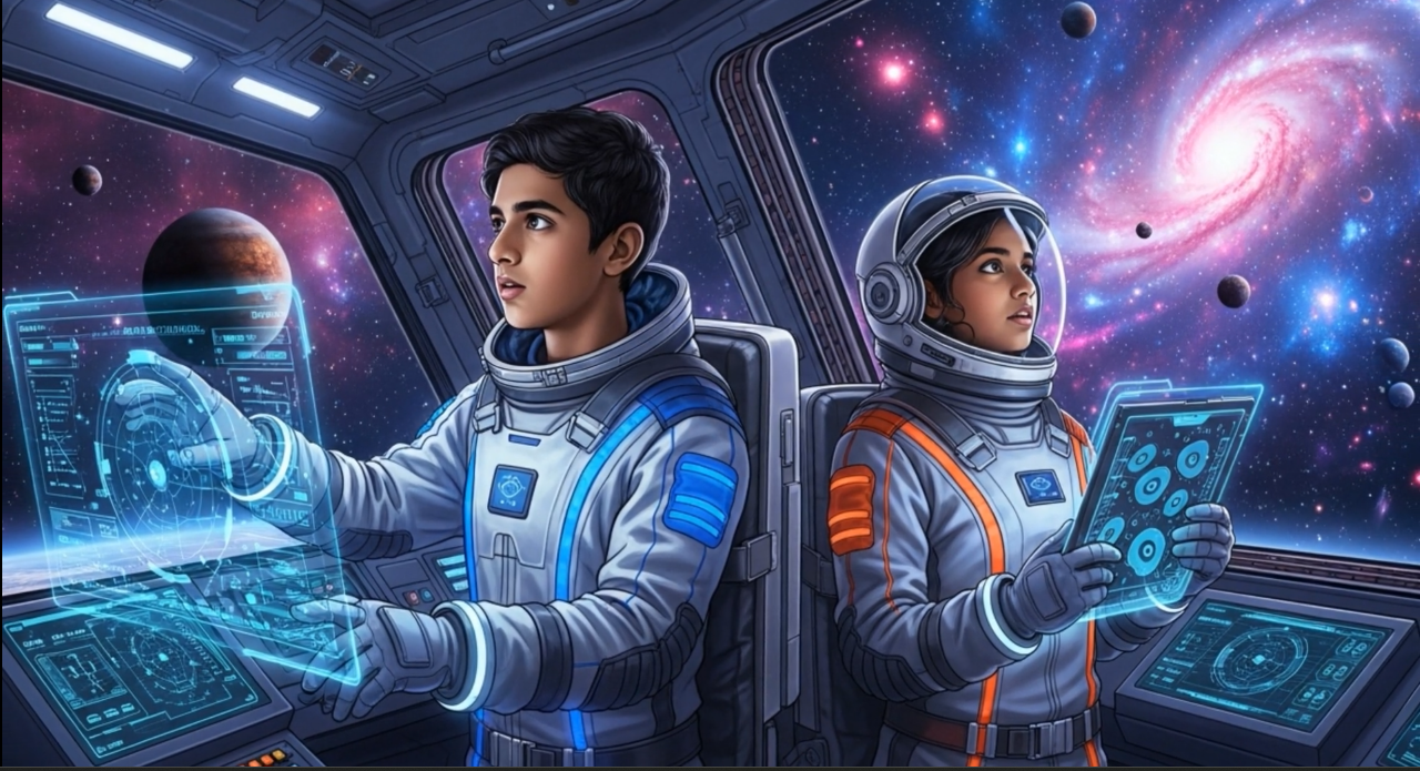 Arjun & Neha Space Warriors Series